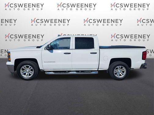 Summit White 2014 Chevrolet Silverado 1500 1LT