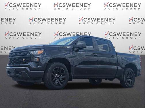 Dark Ash Metallic 2023 Chevrolet Silverado 1500 Custom