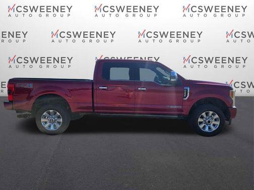 Ruby Red 2017 Ford F-250 Platinum