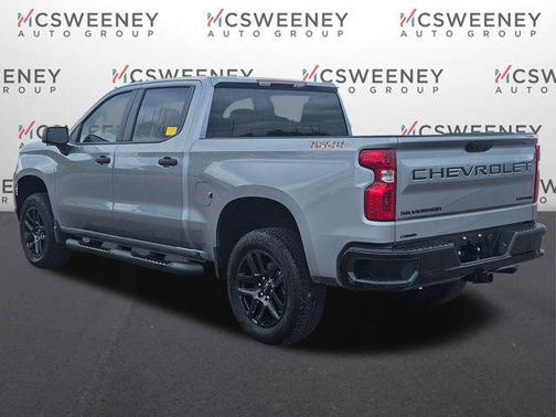 Sterling Gray Metallic 2025 Chevrolet Silverado 1500 Custom Trail Boss