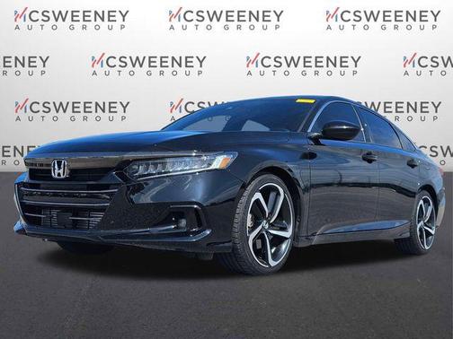Crystal Black Pearl 2021 Honda Accord Sport 1.5T