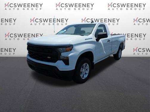 Summit White 2026 Chevrolet Silverado 1500 WT