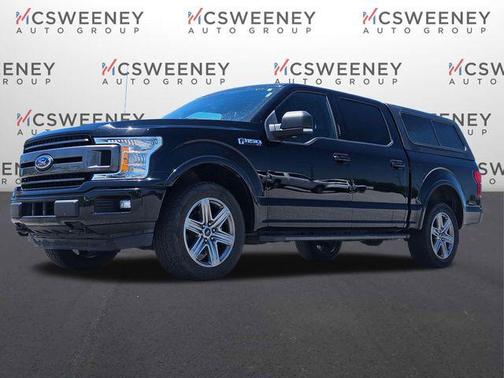 Shadow Black 2018 Ford F-150 XLT