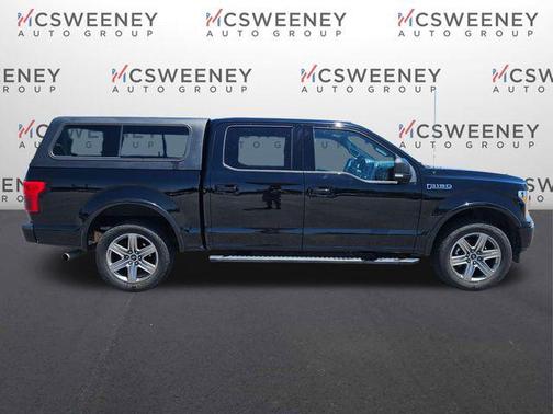 Shadow Black 2018 Ford F-150 XLT