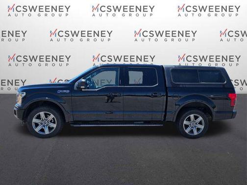 Shadow Black 2018 Ford F-150 XLT