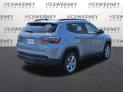 Billet Silver Metallic Clearcoat 2023 Jeep Compass Latitude