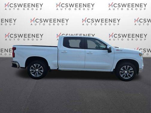 Summit White 2026 Chevrolet Silverado 1500 LT
