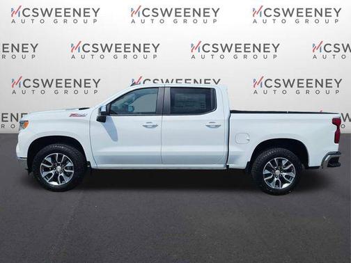 Summit White 2026 Chevrolet Silverado 1500 LT
