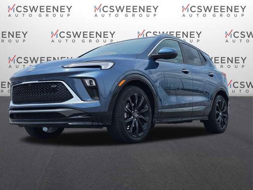 Ocean Blue Metallic 2025 Buick Encore GX Sport Touring