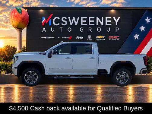 Summit White 2026 GMC Sierra 2500 SLT