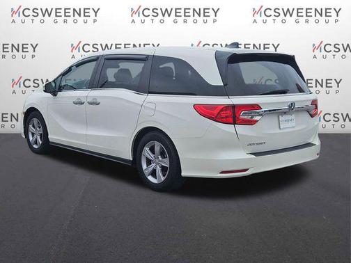 White Diamond Pearl 2018 Honda Odyssey EX-L