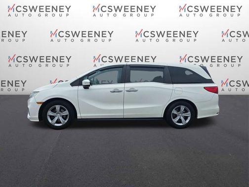 White Diamond Pearl 2018 Honda Odyssey EX-L