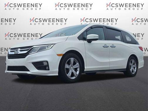 White Diamond Pearl 2018 Honda Odyssey EX-L