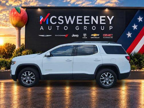 Summit White 2023 GMC Acadia AWD SLT