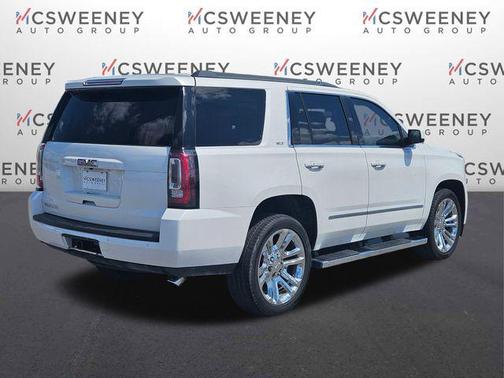 White Frost Tricoat 2019 GMC Yukon SLT