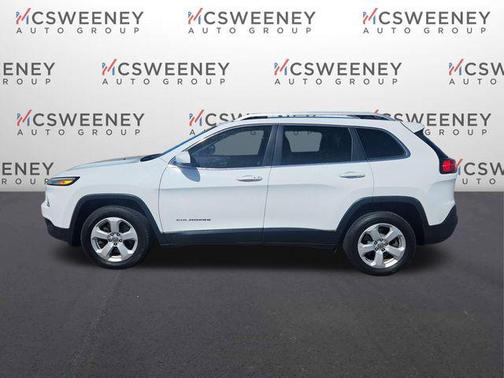 Bright White Clearcoat 2015 Jeep Cherokee Limited
