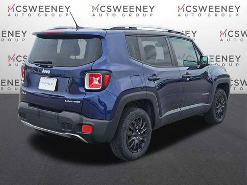 Jetset Blue 2016 Jeep Renegade Limited