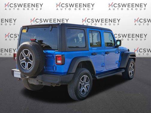 Hydro Blue Pearlcoat 2022 Jeep Wrangler Unlimited Sport