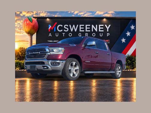 Delmonico Red Pearlcoat 2021 RAM 1500 Laramie