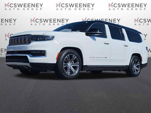 Bright White Clearcoat 2024 Jeep Grand Wagoneer L 4x4