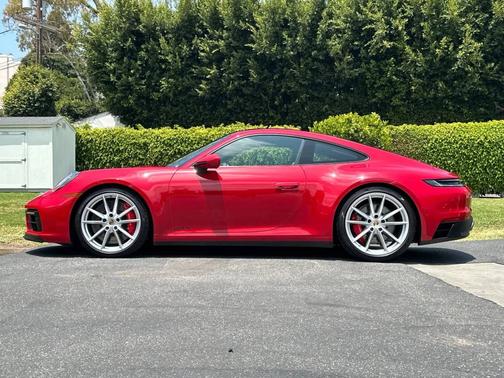 Carmine Red 2024 Porsche 911
