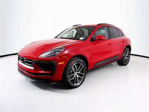 Carmine Red 2025 Porsche Macan