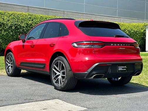 Carmine Red 2025 Porsche Macan
