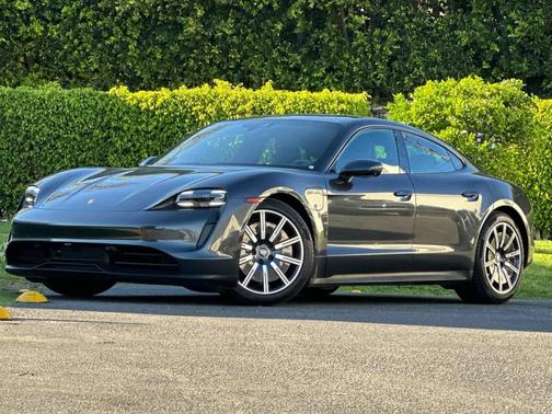 Volcano Grey Metallic 2022 Porsche Taycan
