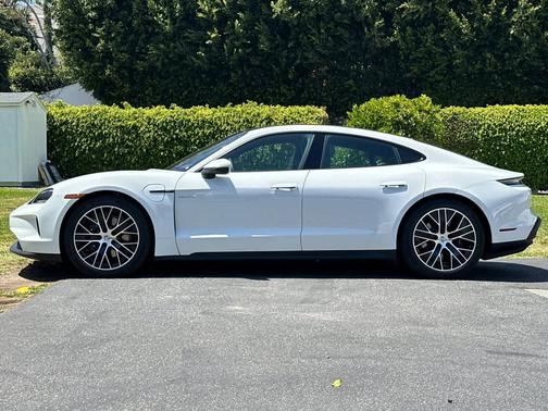 White 2025 Porsche Taycan
