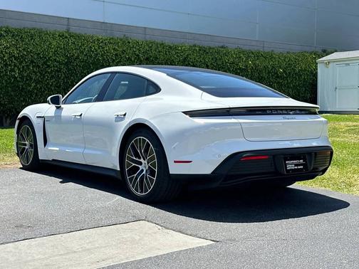 White 2025 Porsche Taycan