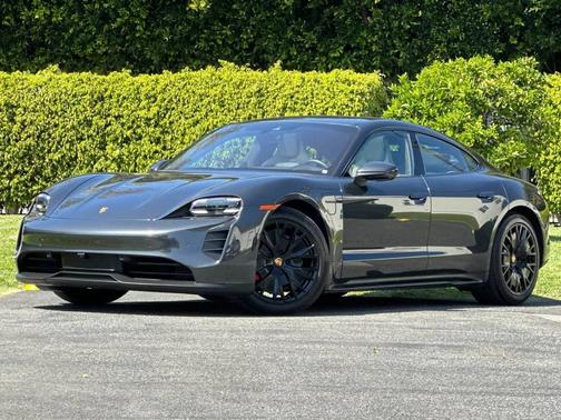 Volcano Grey Metallic 2023 Porsche Taycan