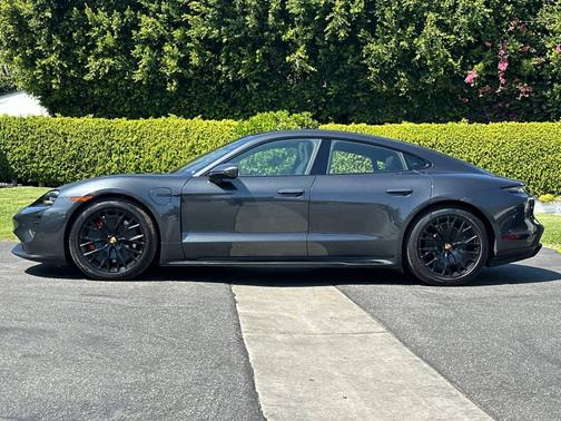 Volcano Grey Metallic 2023 Porsche Taycan