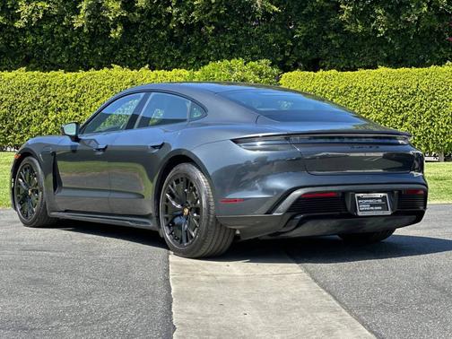 Volcano Grey Metallic 2023 Porsche Taycan
