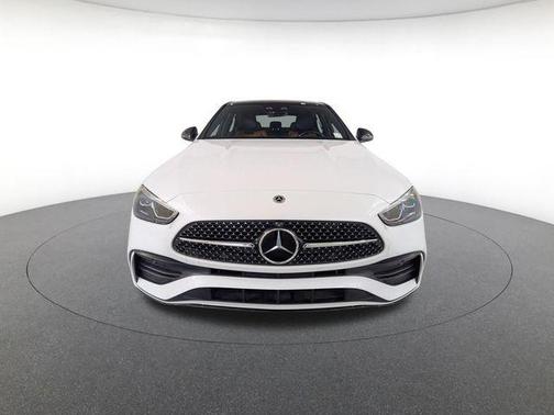 Moonlight White 2023 Mercedes-Benz C-Class C 300 4MATIC
