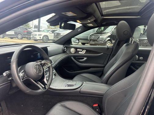 Black 2023 Mercedes-Benz E-Class 4MATIC