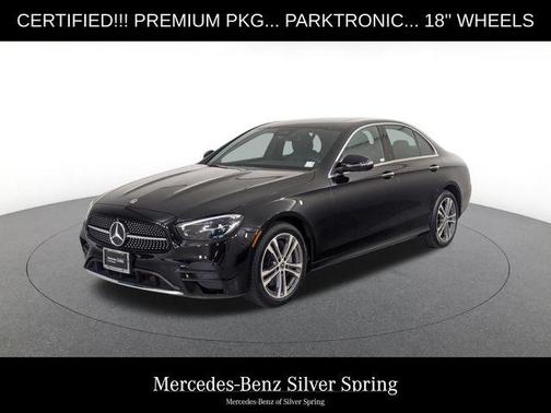 Black 2023 Mercedes-Benz E-Class 4MATIC