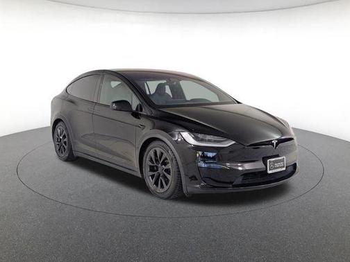 Solid Black 2022 Tesla Model X Dual Motor All-Wheel Drive