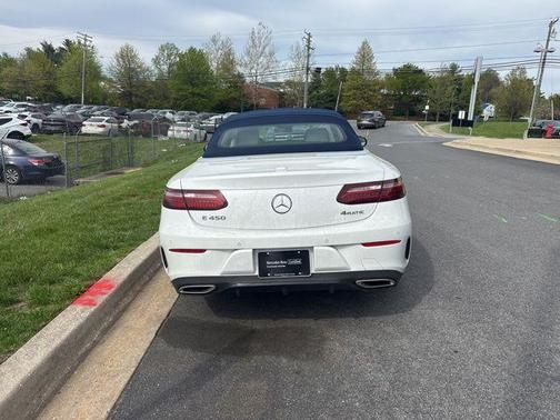 Moonlight White 2023 Mercedes-Benz E-Class 4MATIC