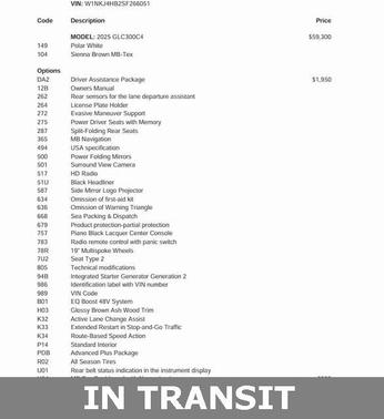 2025 Mercedes-Benz GLC 300 4MATIC Coupe