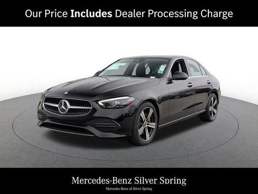 Black 2026 Mercedes-Benz C-Class C 300 4MATIC