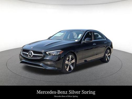 Black 2026 Mercedes-Benz C-Class C 300 4MATIC