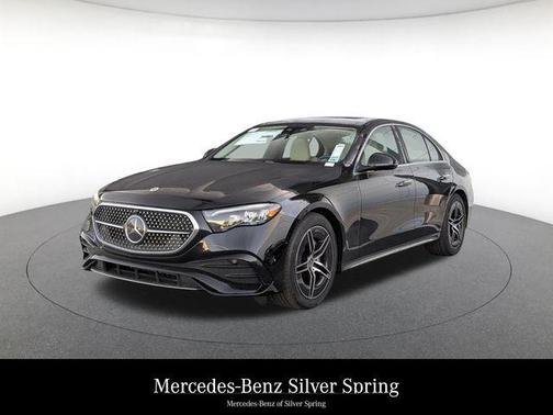 Black 2026 Mercedes-Benz E-Class E 350