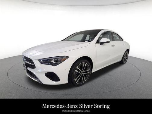 Polar White 2026 Mercedes-Benz CLA 250 4MATIC