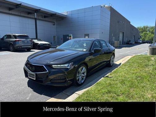 Majestic Black Pearl 2022 Acura TLX Technology