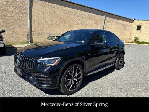 Black 2021 Mercedes-Benz AMG GLC 43 4MATIC Coupe