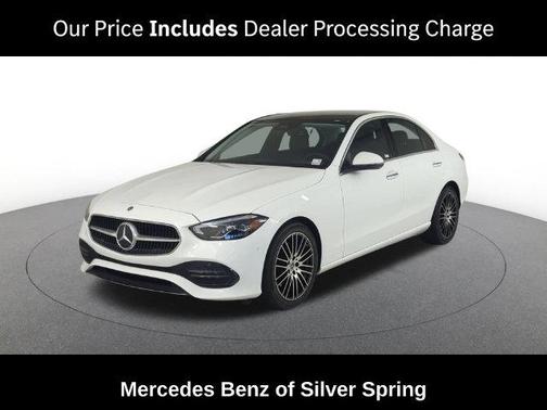 Polar White 2023 Mercedes-Benz C-Class C 300 4MATIC
