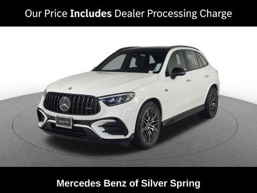 Polar White 2026 Mercedes-Benz AMG GLC 43 4MATIC