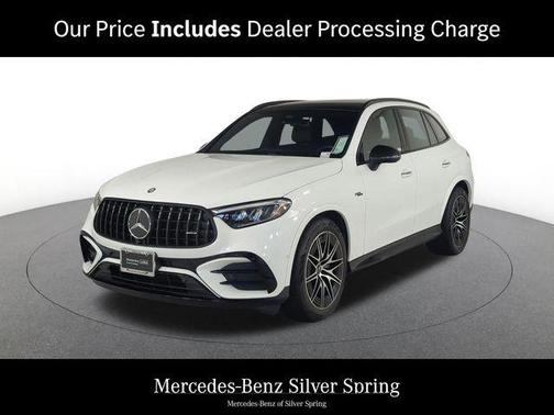 Polar White 2026 Mercedes-Benz AMG GLC 43 4MATIC