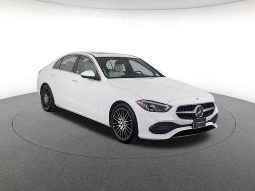 Polar White 2025 Mercedes-Benz C-Class C 300 4MATIC
