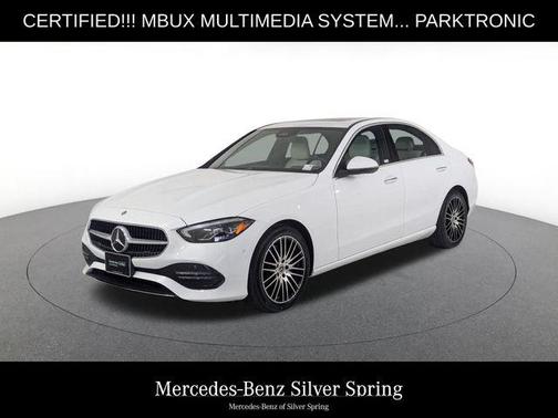 Polar White 2025 Mercedes-Benz C-Class C 300 4MATIC